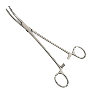เครื่องมือผ่าตัดหยุดเลือดแบบโค้ง สเตนเลสสตีล ขนาด 8 นิ้ว ยี่ห้อ Spencer Wells Forceps - Product Image 2