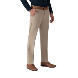 กางเกงผ้าลูกฟูกสำหรับผู้ชายทรงปกติทรงลำลองแบบสมาร์ทสำหรับใส่ทำงานงานแต่งงานธุรกิจสำนักงานฤดูหนาว - Product Image 3