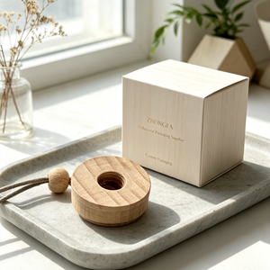 Ambientador de Coche de Madera Ecológico OEM con Tapa de Rosca, Botella de Perfume Antiderrames de 5ML 10ML 30ML, Logotipo Personalizado, Suministro de Fábrica - Product Image 1
