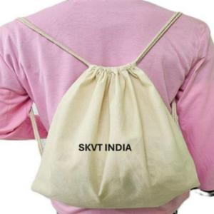 Eco-Friendly Waterproof Sublimation Custom Logo <b>Drawstring</b> <b>Backpack</b> with Organic Cotton Lining Large Capacity Fashion Style - Product Image 1