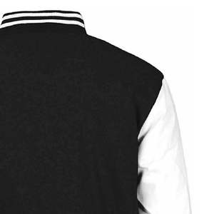 Chaqueta Varsity de Béisbol Formal Personalizable para Hombre con Cuello Alto y Logotipo Frontal, Manga Regular, Venta al Por Mayor - Product Image 6