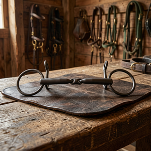 TOUGH TACK Bit à anneau lâche à double articulation en titane 2026 - Product Image 2