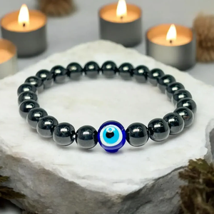 High Quality Black obsidian evil Crystal Bead Bracelet Romantic Gift Fashion Charm Jewelry for Men Women Energy Meditation - Product Image 4
