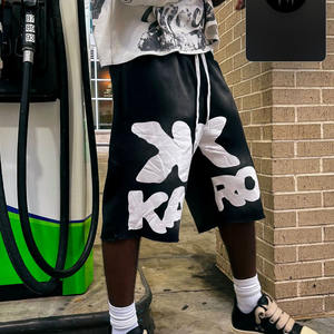 Pantalones Cortos Deportivos Casuales de Verano para Hombre, de Alta Calidad, Ajustados, con Bolsillos con Cordón, 100% Algodón de Secado Rápido - Product Image 1