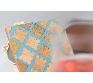 Eco Friendly Wooden Coaster <b>Set</b> Reusable Drink Mats for Coffee Shops and Restaurants - Product Image 5
