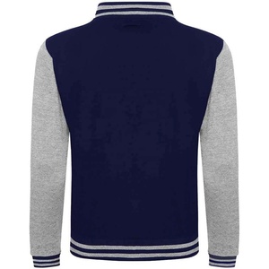 สินค้าขายดีที่สุด เสื้อแจ็คเก็ตวาร์ซิตี้ถักนิตติ้งกันน้ำสำหรับผู้ชาย แขนหนังบุขนสไตล์ไฮสตรีท สำหรับฤดูหนาว - Product Image 3