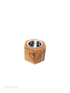 Hand-Made Wooden Incense <b>Burner</b> With Palm Tree Design Aromatic Diffuser All-Season Use - Product Image 4