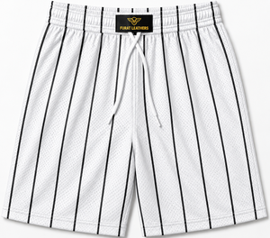 Short de bain pour homme à séchage rapide, imprimé léopard par sublimation, taille élastique, logo frontal, personnalisable, pour fitness et plage - Product Image 1