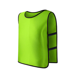 High Quality Customizable Polyester Multicolor Soccer Bibs Vest Reversible Training Pennies for Football Set Style Soccer Jersey - Product Image 5