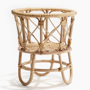 Estante organizador de macetas de jardín, soporte ecológico para macetas de ratán, estante de madera para interiores al por mayor para macetas - Product Image 5