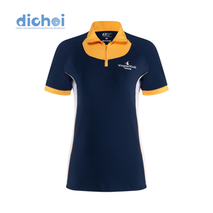 เสื้อโปโลกอล์ฟผู้หญิงแบบสวมใส่สบาย ระบายอากาศได้ดี ผลิตตามสั่ง OEM ODM ผลิตในเวียดนาม ขายส่ง - Product Image 3