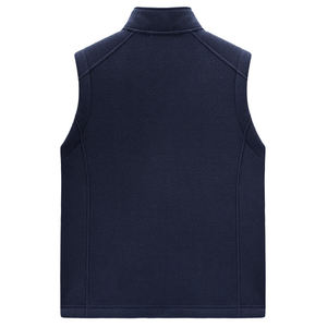 Veste en polaire Sherpa épaisse et chaude pour homme, avec logo personnalisé, 100% polyester, contraste de couleurs, coupe ample, avec poche zippée, vente en gros - Product Image 3