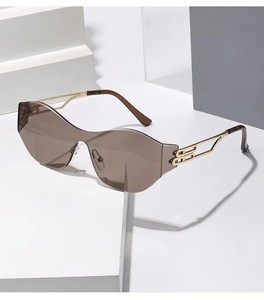 Lunettes de soleil tendance tout-en-un pour femmes ou hommes, montures de lunettes de soleil, lunettes de luxe, nouvelle collection, lunettes de vue - Product Image 4