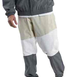 Ensembles de survêtements courts en nylon brodés couleur personnalisable, deux pièces, coupe-vent zippé - Product Image 2