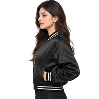 Blouson Bomber Femme 2026 de Qualité Supérieure, Conception OEM, Vente Chaude, Respirant et Léger, Doudoune Bomber Femme