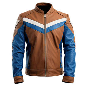 Veste en cuir d'agneau véritable pour homme, nouvelle collection hiver, prix de gros, imperméable, respirante, logo personnalisable sur le devant - Product Image 1