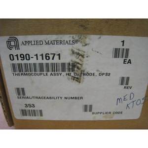 NEW AMAT 0190-11671 THERMOCOUPLE ASSY, HT CATHODE - อุปกรณ์และอะไหล่เซมิคอนดักเตอร์ระดับโลกที่เชื่อถือได้ - Product Image 1