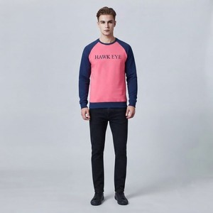 Sudadera Casual para Hombre HAWK EYE SPORTS, Nueva Moda, 350g, Hombros Caídos, Corte Regular, Cuello Alto, Holgada, con Estampado, para Otoño - Product Image 1