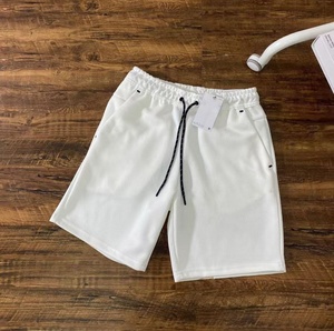Shorts en coton personnalisés pour hommes, style streetwear, taille haute, respirants, séchage rapide, coupe ample, avec cordon de serrage - Product Image 2