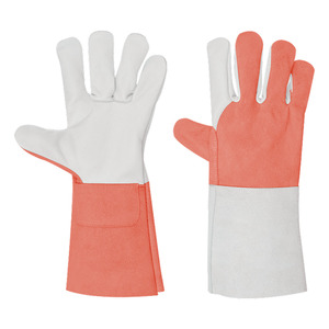 Guantes de Soldadura TIG de Cuero Vacuno y Piel de Vacuno con Grano, Certificación CE, Antiestáticos, con Puño de Seguridad, Alto Rendimiento, Protección Personal - Product Image 3