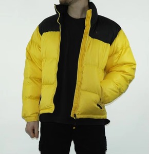 OEM wholesale factory mens winter jackets <b>coats</b> custom long sleeves cropped <b>padded</b> puffer jacket for men - Product Image 3