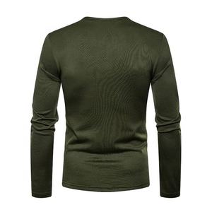 Derniers modèles de t-shirts à manches longues en coton 100% tricoté, poids lourd, écologiques, vente en gros, impression par sublimation, service OEM - Product Image 3