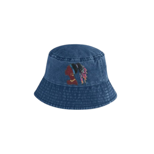Sombreros de Pescador Casuales de Verano para Mujer, Ajustables, de Mezclilla, con Logotipo Personalizado Bordado, Hechos a Mano, para Pesca y Ciclismo - Product Image 3