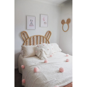 Tête de lit en rotin pour chambre d'enfant, prix de gros imbattable, tête de lit murale en rotin fabriquée au Vietnam - Product Image 2