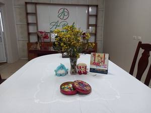 2024 Collection Nappes rondes brodées à la main Nouveau design pour la couverture de célébration de la journée internationale de la femme du restaurant et de l'hôtel - Product Image 5