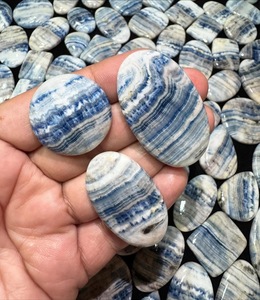 Cabujón de Rodocrosita Azul Grado AAA, Gema Natural Suelta, Tamaño Personalizado, Piedra Pulida para Joyería, Suministro al por Mayor - Product Image 1