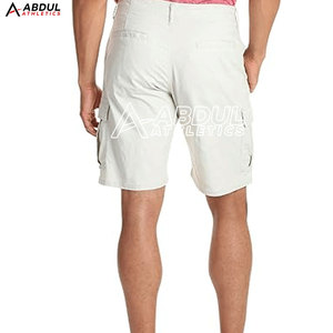 Stylish Men Cargo Shorts In Twill Cotton Fabric Durable And Breathable For Everyday Casual Wear Men Cargo Shorts - Product Image 2