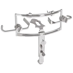 Retractor Bucal Manual Premium Dingman con 3 Cuchillas para Instrumentos Quirúrgicos Dentales y de Otorrinolaringología, Cirugía Nerviosa y Cardiovascular - Product Image 1