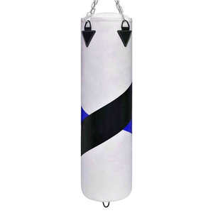 Sac de frappe lourd personnalisé avec logo, sacs de boxe en cuir pour MMA, gym, kickboxing, remplis de sable, fabriqués au Pakistan - Product Image 1