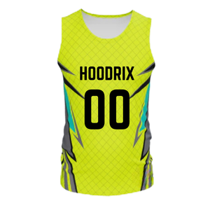 Maillots de Dodgeball Sublimés Personnalisés à Rayures Multicolores, Séchage Rapide, Vêtements de Sport pour Équipes, Tenues de Match en Gros - Product Image 1