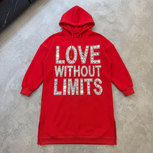 500 GSM Rhinestone <b>Pullover</b> Long Hoodie Oversize Rhinestone Long Hoodies Warm Up Long Sleeve Hood Rhinestone Hoodie <b>Men</b> - Product Image 1