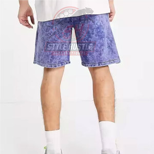 Shorts de Lavado Ácido para Hombre, Talla Adulto, Estilo Nuevo Personalizado, Ropa Urbana - Product Image 2