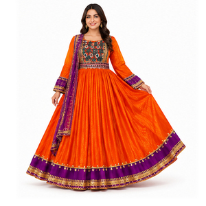 Vestidos Kuchi afganos hechos a mano de alta calidad para mujer, en varios colores y tallas, el mejor vestido Kuchi afgano bordado. - Product Image 1
