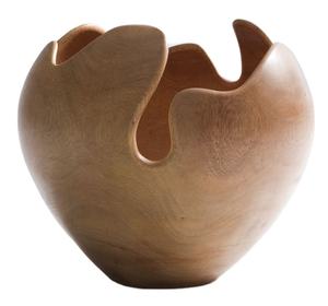 Bol à soupe en bois de manguier de haute qualité pour la décoration de la maison, utilisé pour les mariages et les fêtes - Product Image 1