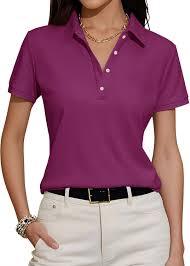 Polo pour femme en mélange de soie de qualité supérieure, texture tricotée fine et respirante, pièce élégante pour un look formel - Product Image 3