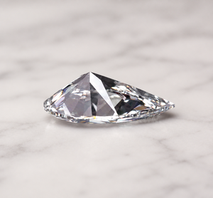 Diamant de laboratoire élégant taille poire DEF VVS VS, pierre libre pour bagues, pendentifs, boucles d'oreilles et applications de joaillerie fine - Product Image 5