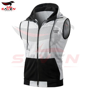 In Reasonable Price Comfortable Unique Design Gym <b>Bodybuilding</b> Best Material Blank Different Colors Workout Sleeveless <b>Hoodies</b> - Product Image 5