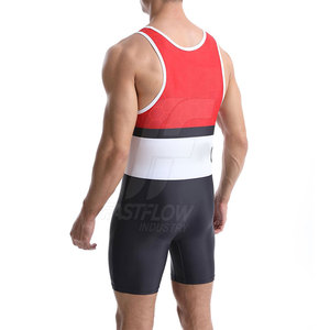 Traje de Lucha Libre Profesional para Adultos, Diseño Personalizado, Calidad Premium, Elástico y Cómodo, Logotipo Personalizado en la Parte Delantera, Ropa Deportiva - Product Image 2