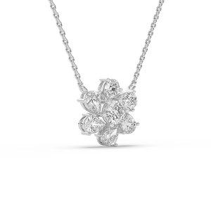 Pendentif en diamant rond brillant de 1,68 carat cultivé en laboratoire, or massif 14 carats, certifié IGI, cadeau de mariage ou de fiançailles - Product Image 6