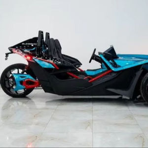 รถมอเตอร์ไซค์สามล้อ Polaris Slingshot R ปี 2022 มือสอง เกียร์อัตโนมัติ ขับเคลื่อน 4 ล้อ พร้อมอุปกรณ์เสริมครบครัน สำหรับขาย - Product Image 1