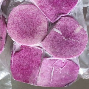 High Quality Frozen Ube Root Purple Yam Tuber Cube Slice Grated Puree Natural Sweet Taste Smooth Texture Vibrant Color - Product Image 2