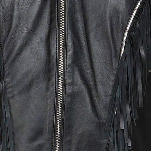 Women's <b>Genuine</b> Lambskin Leather Biker Motorcycle Jacket with <b>Nylon</b> Lining Waterproof & Eco-Friendly Vintage Style - Product Image 2