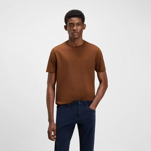 Camiseta Casual de Alta Calidad para Hombre, Color Personalizado, Último Diseño, con Logotipo Frontal - Product Image 1