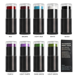 Barra de Pintura Facial y Corporal de 9 Colores, Crayón de Maquillaje en Crema No Tóxico para Halloween y Cosplay - Product Image 1