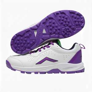 HIT ZONE - Zapatos de Cricket al Por Mayor, Doble Costura, Logotipo Personalizado, Ligeros, Antideslizantes, para Entrenamiento Profesional y Partidos, 12+ Punjab - Product Image 3