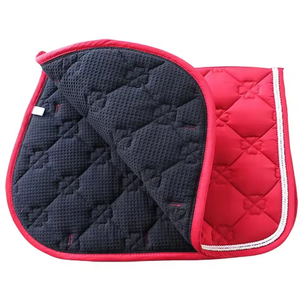 Cómoda Almohadilla de Montura de Espuma Premium Duradera para Doma y Salto, Suave, para Cuidado Equino, Multicolor, Personalización Aceptada, Satén para Caballo - Product Image 4